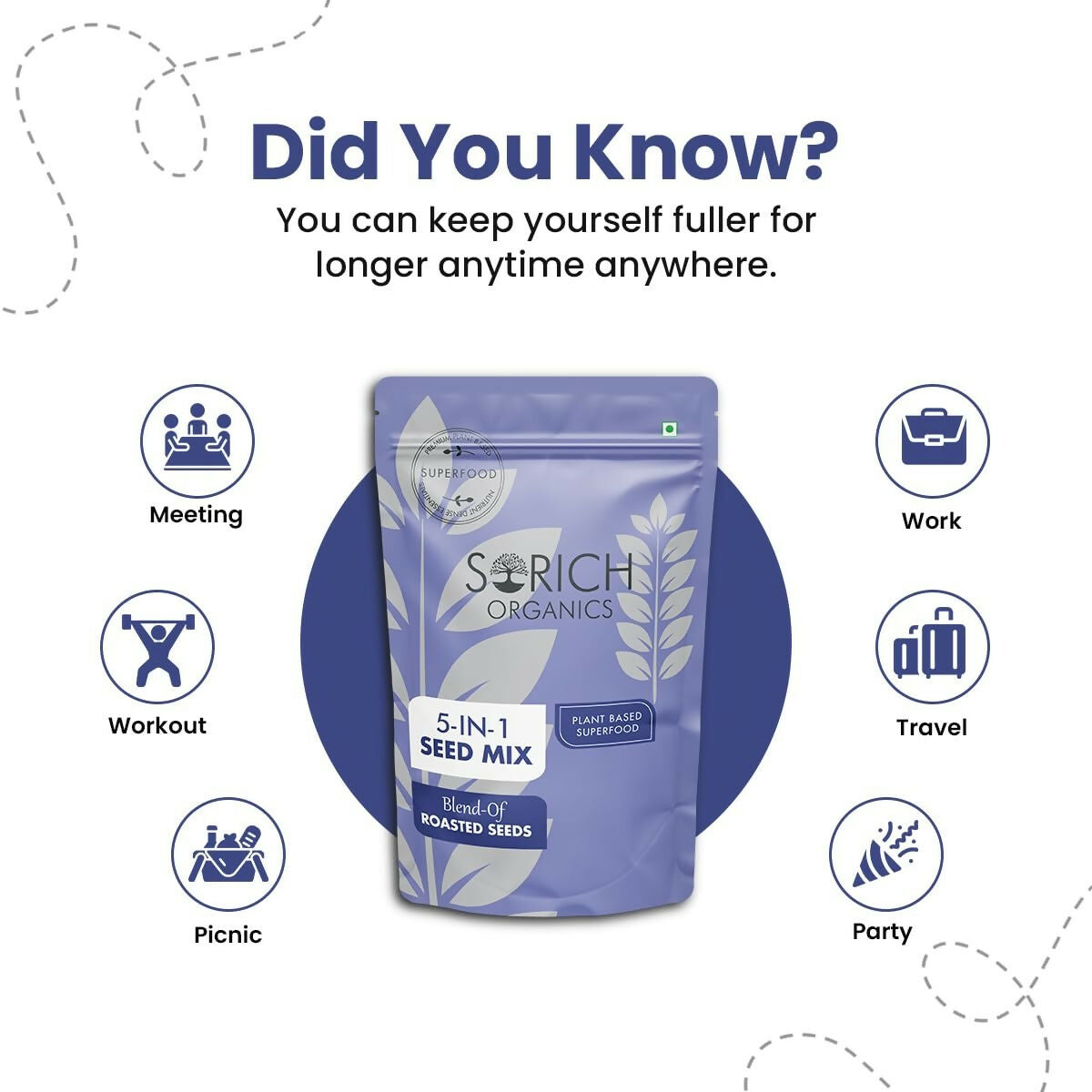 Sorich Organics 5 in 1 Seed Mix - Grab2buy
