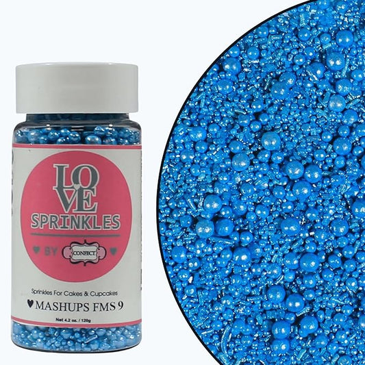 Confect Bright Blue | Sprinkles Bottle for Decoration Bottle