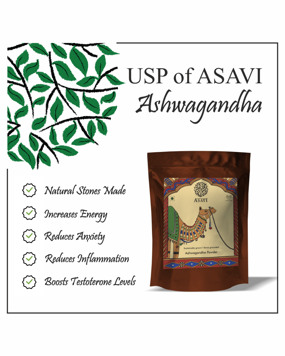 Asavi Stonemade Ashwagandha Powder - Grab2buy