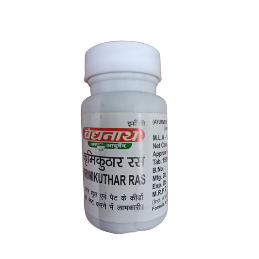 Baidyanath Jhansi Krimikuthar Ras 80 Tabs | Grab2Buy