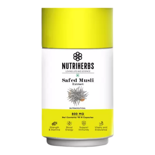 Nutriherbs Safed Musli Capsules - Grab2buy