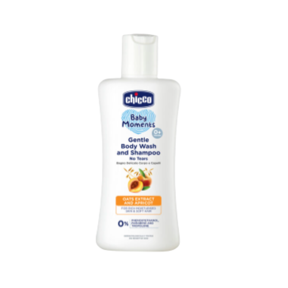 Chicco Baby Moments Gentle Body Wash And Shampoo - Grab2buy