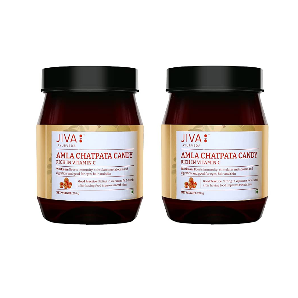 Jiva Ayurveda Chatpata Amla Candy - Distacart