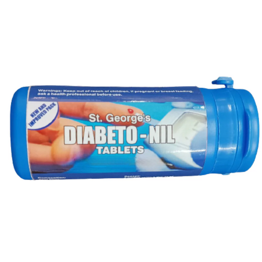 St. George’s Homeopathy Diabeto-Nil Tablets – Homeopathic Blood Sugar & Diabetes Wellness Remedy