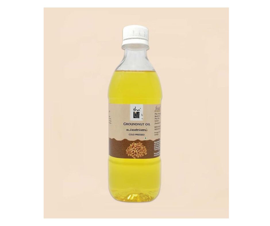Isha Life Cold Pressed Groundnut Oil - Grab2buy