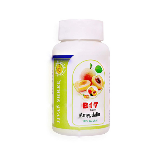 Jivan Shree Vitamin B17 500mg Amygdalin Capsules - Grab2buy