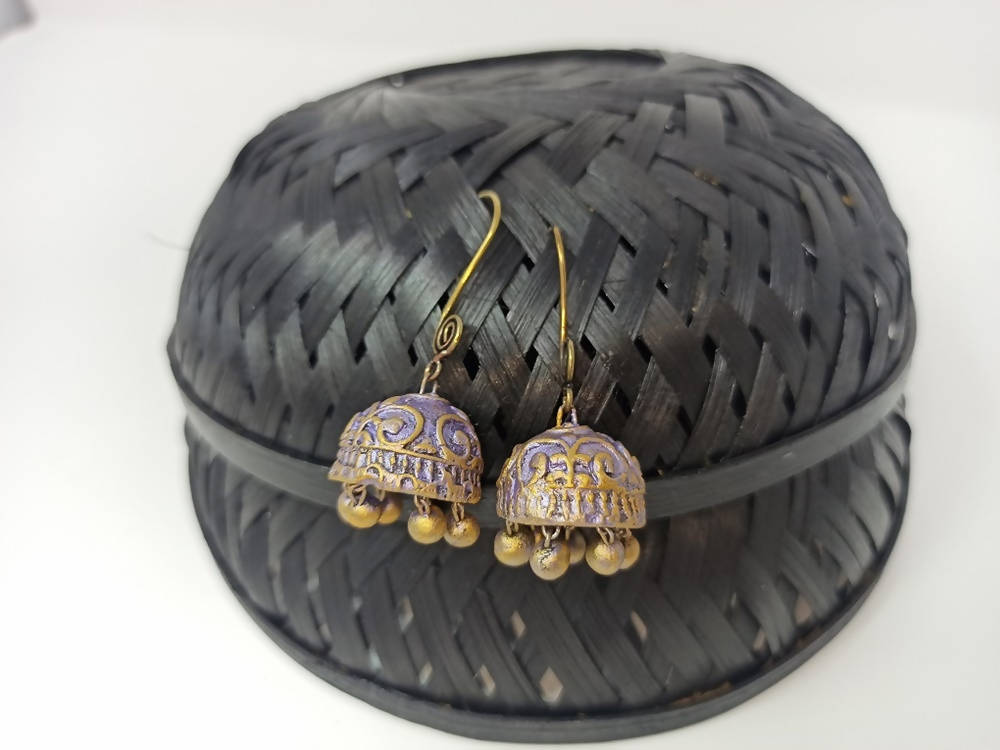 Terracotta Hanging Jhumkas