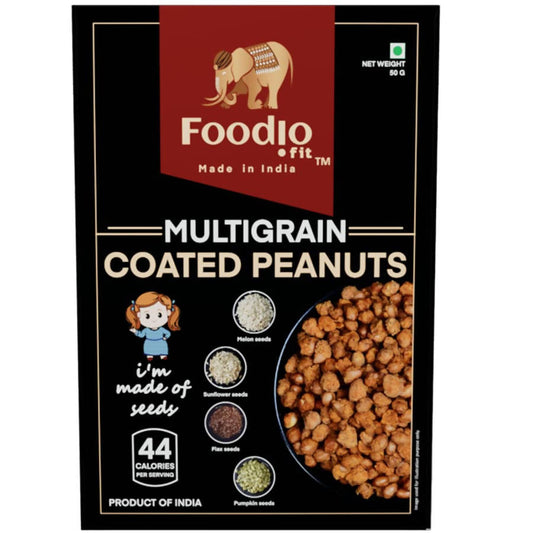 Foodio Multigrain Coated Peanuts - Grab2buy