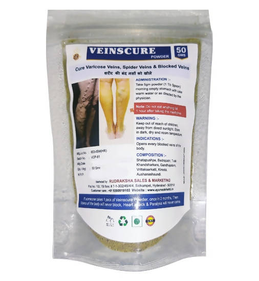 Ayurvedshakti Veinscure powder - Grab2buy