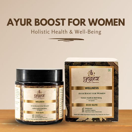 Yogez Ayur Boost for Women- A Herbal Supplement for Holistic Health YOGEZ