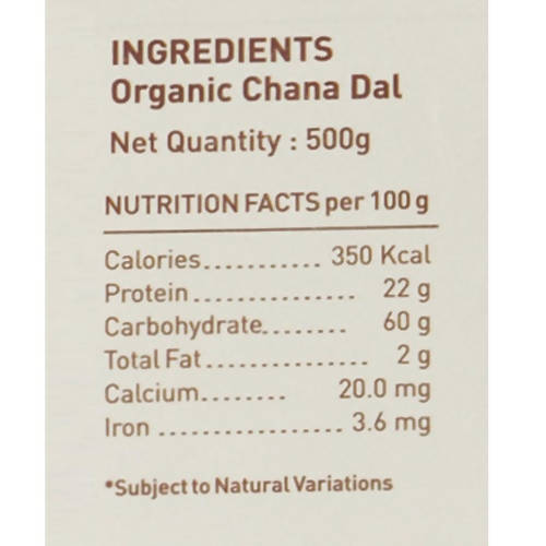 Pure & Sure Chana Dal Traditional Organic Pulses - Grab2buy