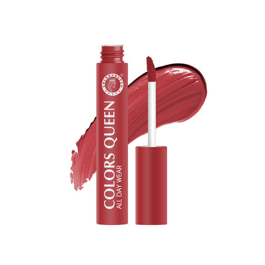 Colors Queen All Day Wear Liquid Lipstick - Coral Camp Grab2Buy Colors Queen Grab2Buy