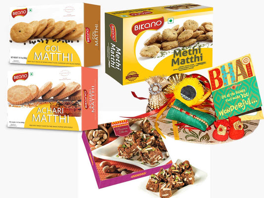Bikano Mathi Magic with Dhoda Rakhi Gifts - Grab2buy