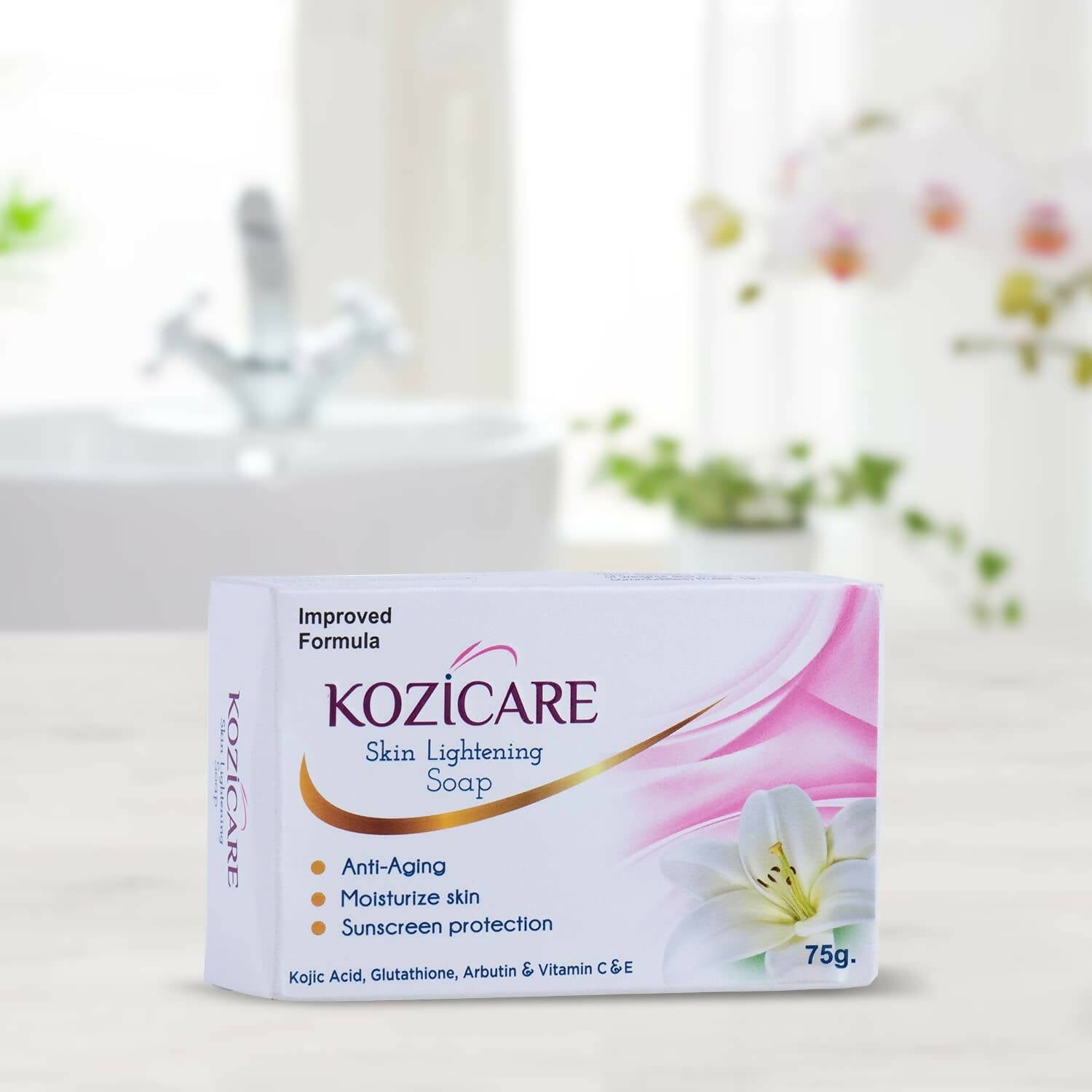 Healthvit Kozicare Skin Lightening Soap - Grab2buy