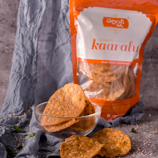 Vellanki Telangana Chekkalu | Round Chekkalu | South Indian Snacks | Tea Time Snacks - Grab2buy