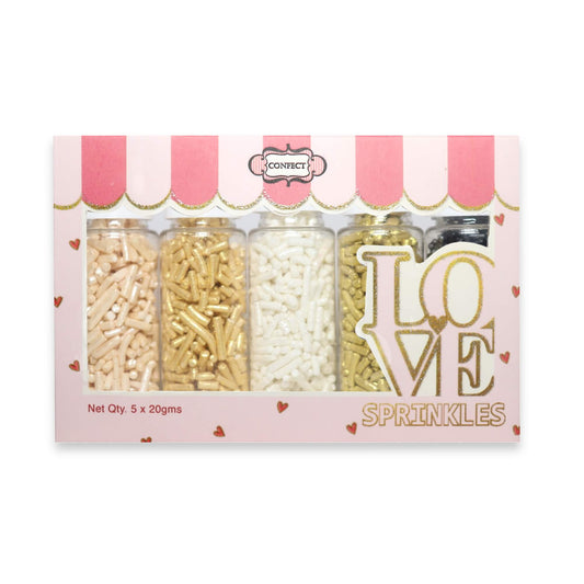 Confect Vermicelli Sprinkles Multipack 5 Grab2Buy Confect Grab2Buy