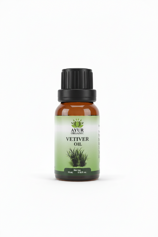 Pure Natural | Vetiver Oil | Organic | 15ml