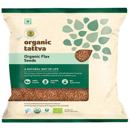 Organic Tattva Flax Seeds Grab2Buy Organic Tattva Grab2Buy