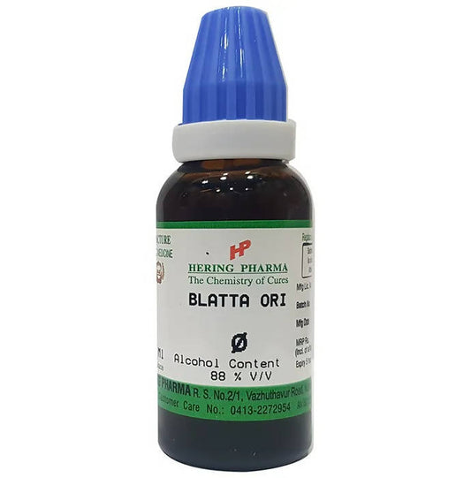 Hering Pharma Blatta Ori Mother Tincture Q - Grab2buy