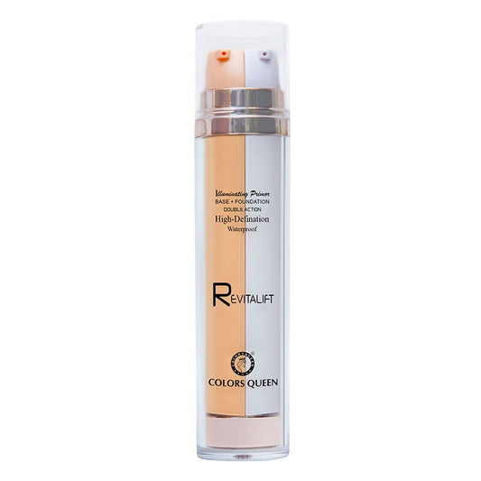 Colors Queen Revitalift Illuminating Primer Base + Foundation - 04 Beige Grab2Buy Colors Queen Grab2Buy