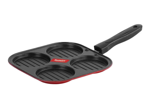 Sumeet Aluminium Non Stick 2.6mm Thick Mini Multi Snack Maker Pan | Grab2Buy