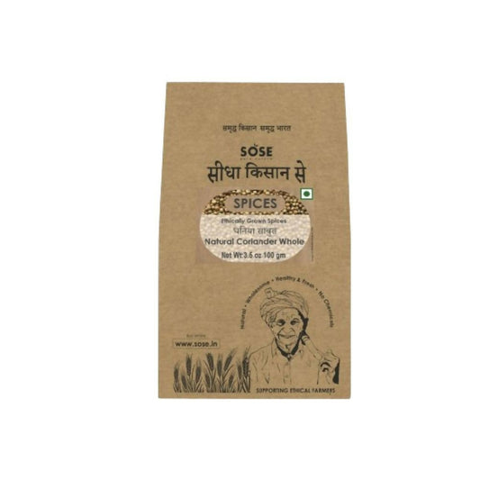 Gir Sidha Kisan Se Natural Coriander Seeds (Dhaniya) - Grab2buy