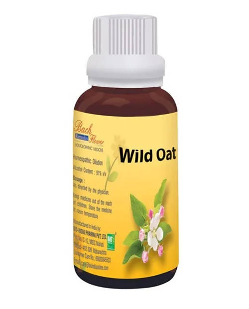 Bio India Homeopathy Bach Flower Wild Oat Dilution – Homeopathic Life Purpose & Direction Flower Remedy
