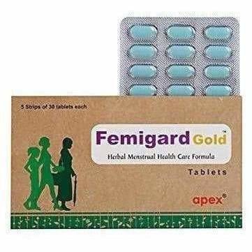 Apex Ayurvedic Femiguard Gold Tablet Grab2Buy Apex Grab2Buy