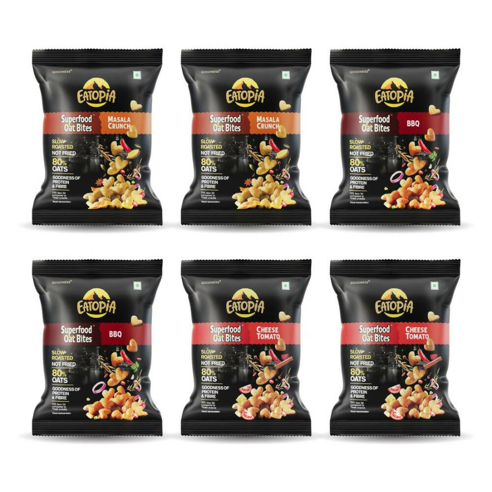 Eatopia Superfood Oats Bites - Assorted Combo - Grab2buy