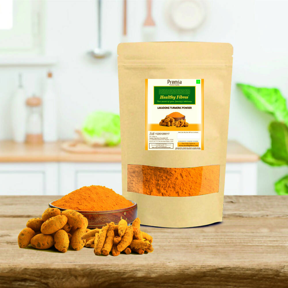 Healthy Fibres Lakadong Turmeric Powder - Grab2buy