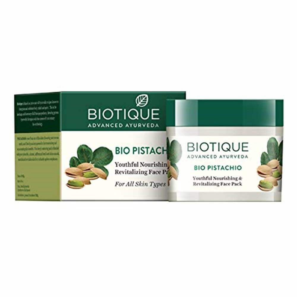Biotique Bio Pistachio Youthful Nourishing & Revitalizing Face Pack - Grab2buy