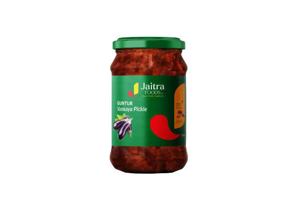 Jaitra Foods Guntur Vankaya Pickle - Grab2buy