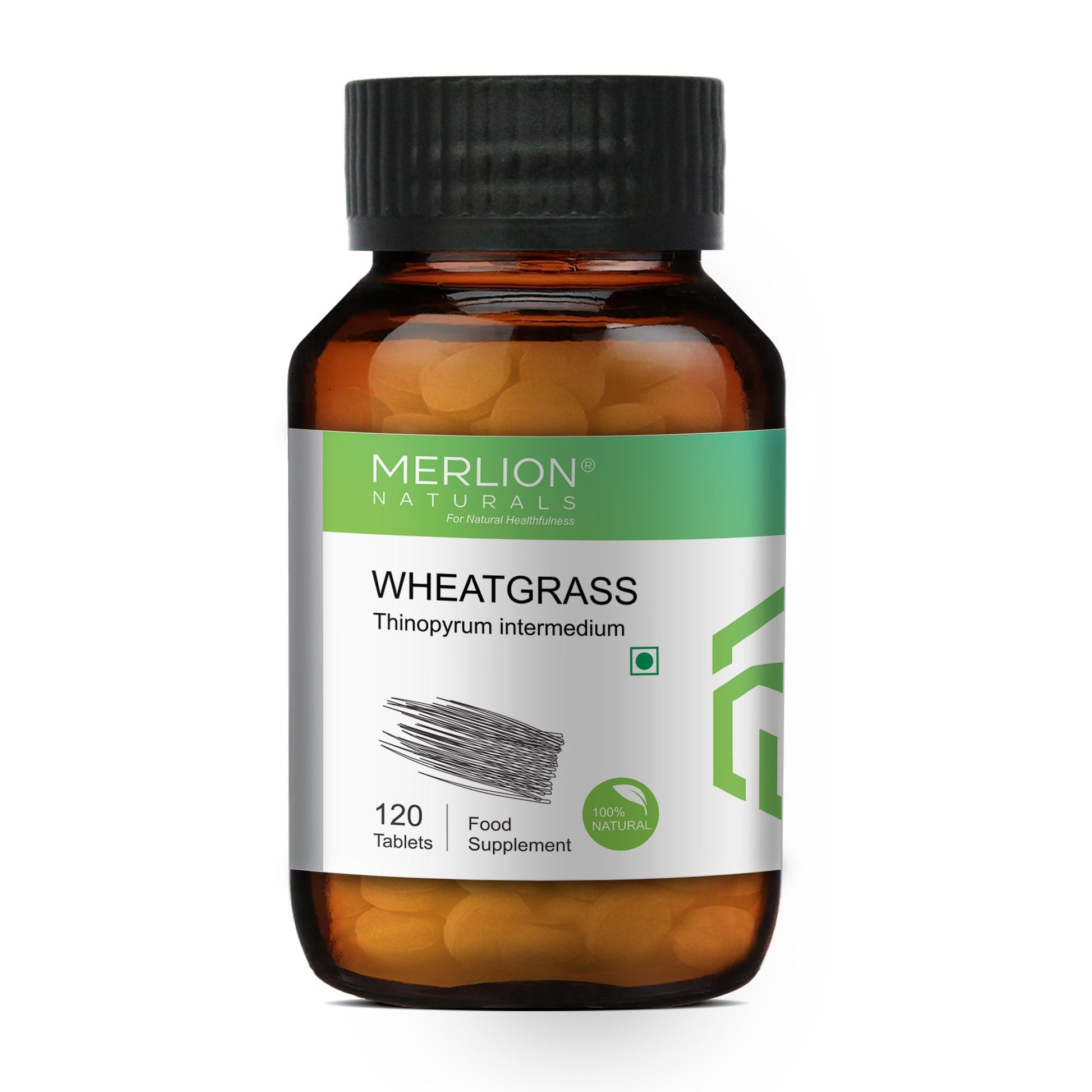 Merlion Naturals Wheat Grass 500mg Tablets - Grab2buy