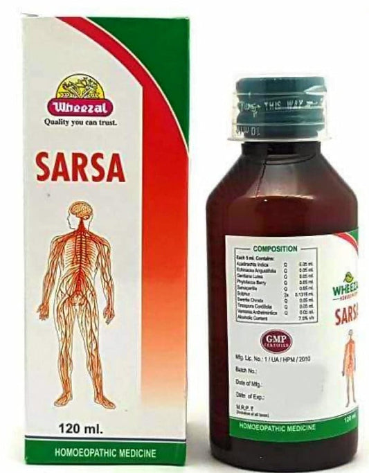 Wheezal Sarsa Blood Purifier Syrup | Grab2Buy