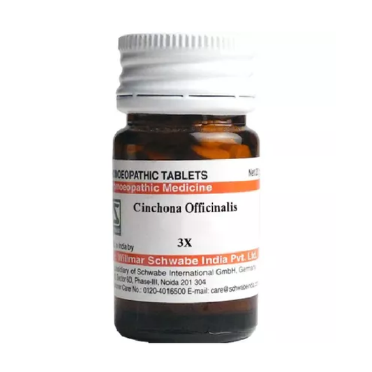 Willmar Schwabe India Cinchona Officinalis (China) (20g) For Fever, Acidity