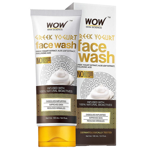 Wow Skin Science Greek Yoghurt Face Wash Grab2Buy Wow Skin Science Grab2Buy