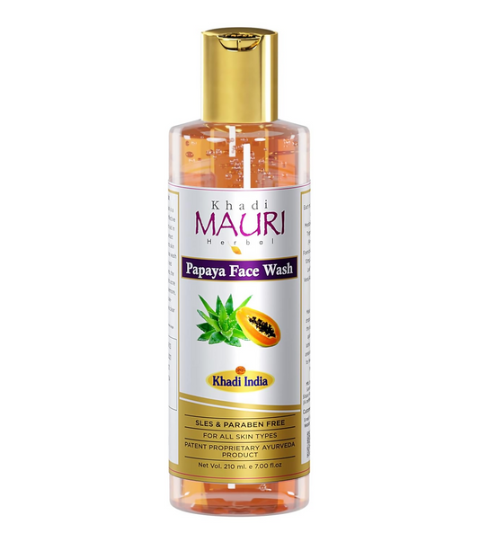 Khadi Mauri Herbal Anti Tan Papaya Face Wash Grab2Buy Khadi Mauri Herbal Grab2Buy
