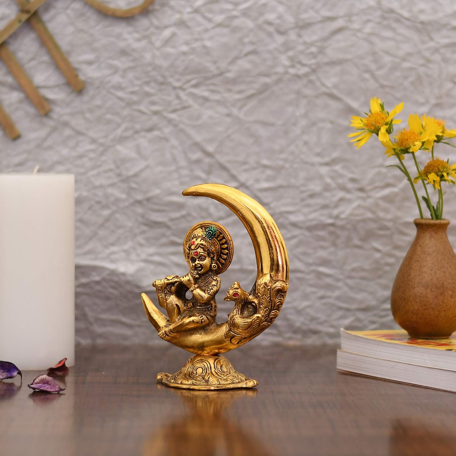 Collectible India Baby Krishna Idol - Grab2buy