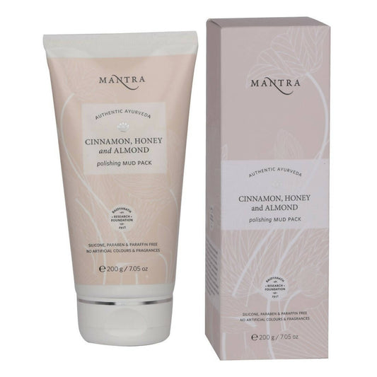 Mantra Herbal Cinnamon, Honey and Almond Polishing Mud Pack | Grab2Buy