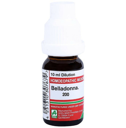 Adel Homeopathy Belladonna Dilution - Grab2buy