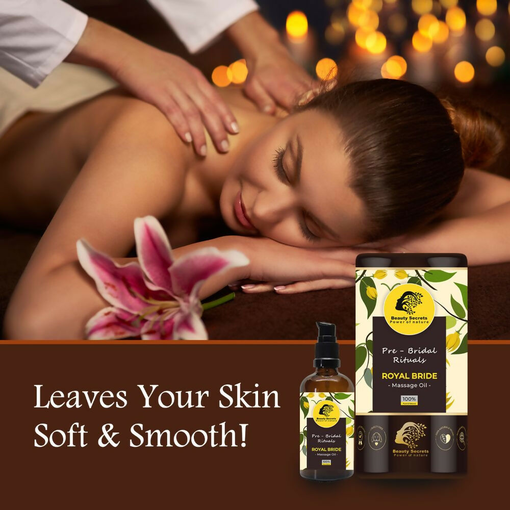 Beauty Secrets Royal Bride Body Massage Oil - Grab2buy