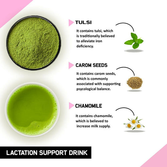 Just Vedic Lactation Support Drink Mix - Grab2buy