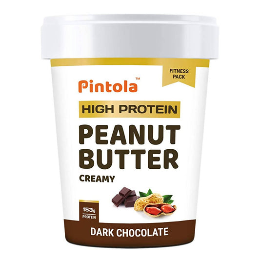 Pintola High Protein Dark Chocolate Creamy Peanut Butter - Grab2buy