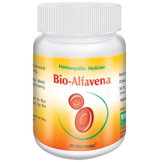 Bio India Homeopathy Bio-Alfavena Tablets – Homeopathic Appetite, Energy & General Wellness Supplement