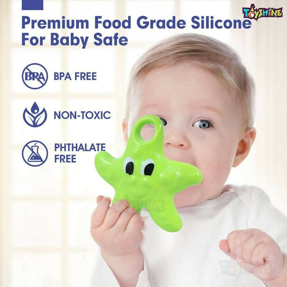 Toyshine Rattle with Teathers Combo for New Born Babies - Grab2buy