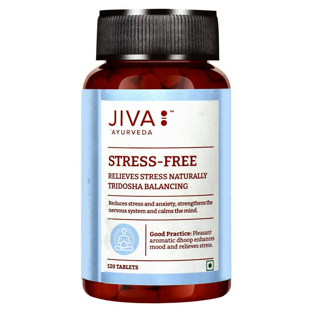Jiva Ayurveda Stress-Free Tablets - Distacart