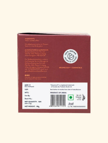 Blue Tokai Vienna Roast Aluminium Coffee Capsules - Grab2buy