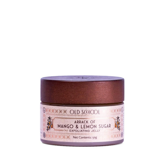 Old School Rituals Mango & Lemon Sugar Exfoliating Jelly Natural Glow & Hydration Face Scrub Grab2Buy Old School Grab2Buy