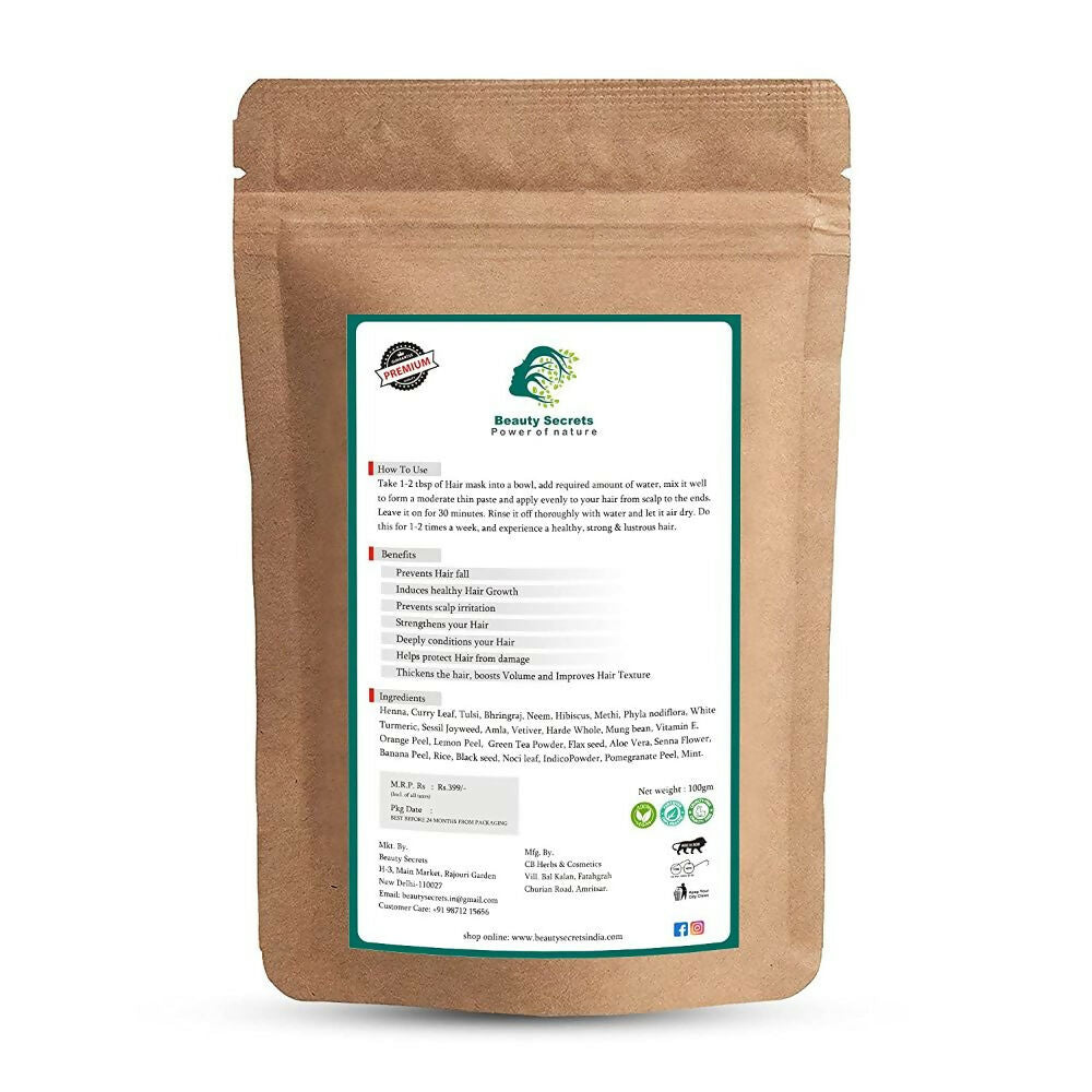 Beauty Secrets Ayurvedic Hair Mask - Grab2buy