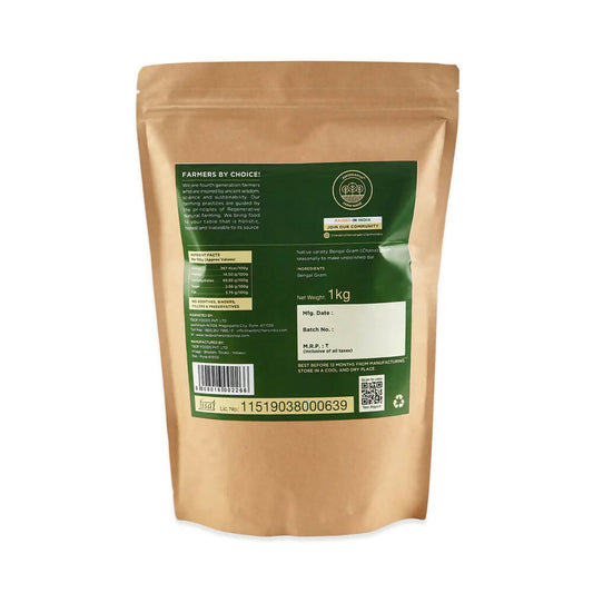 Two Brothers Organic Farms Chana Dal (Split Chickpea), Unpolished - Grab2buy